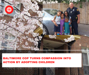 Read more about the article Baltimore Cop Turns Compassion into Action by Adopting Children