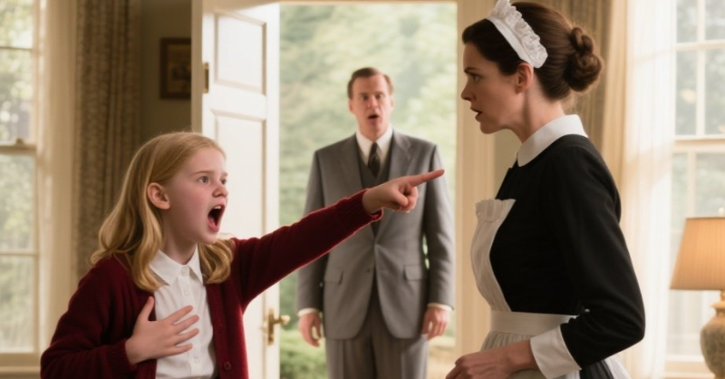 He Fired Six Maids Because of His Daughter — Until the Seventh Did Something No One Expected…