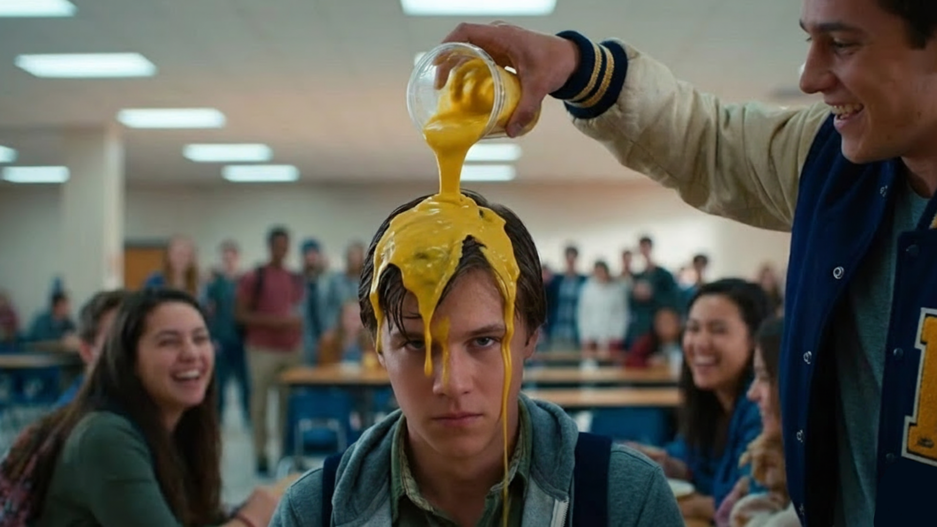 Bully Pours Coffee On New Kid—Instantly Regrets It